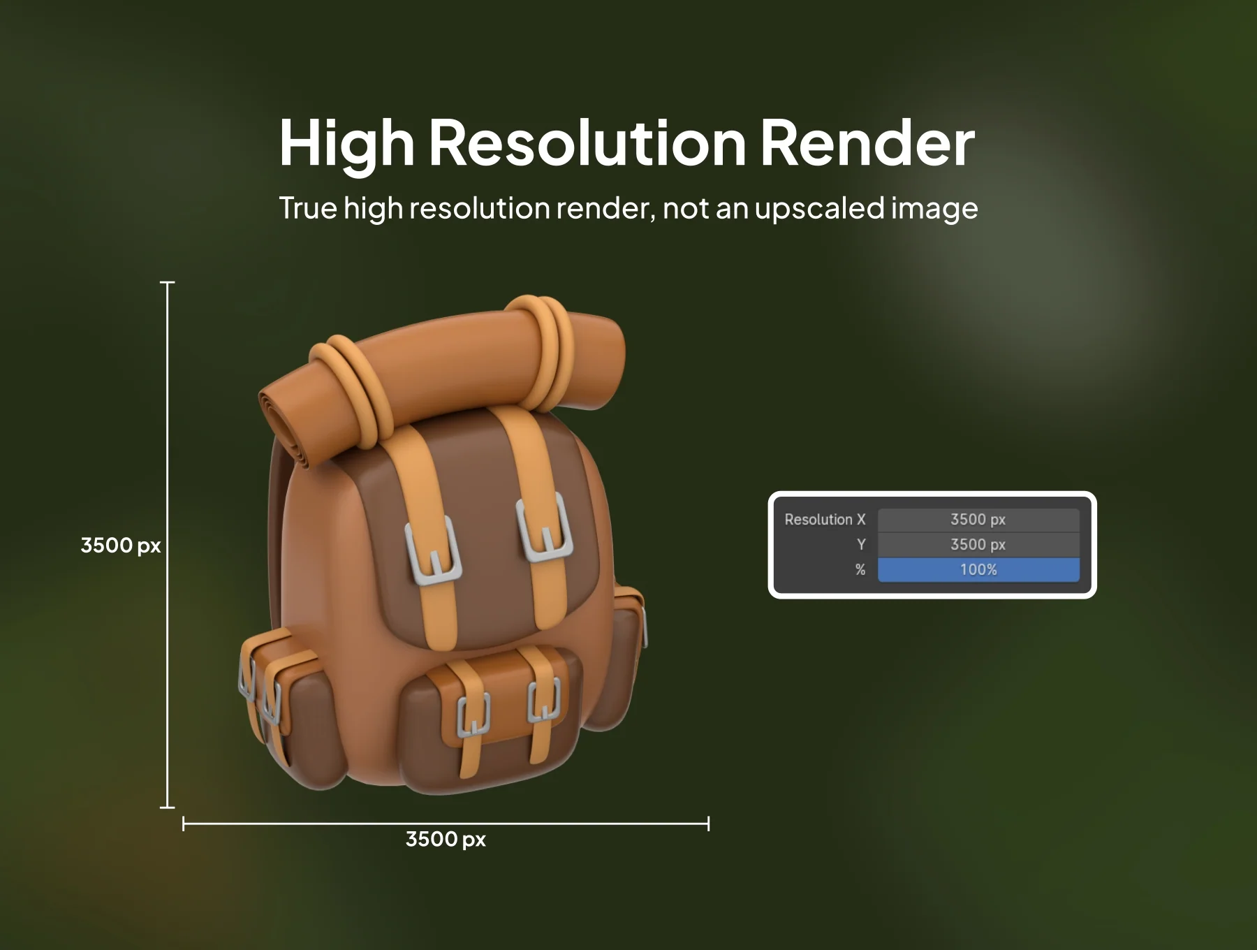 10 3D Camping Icon Pack 1 6