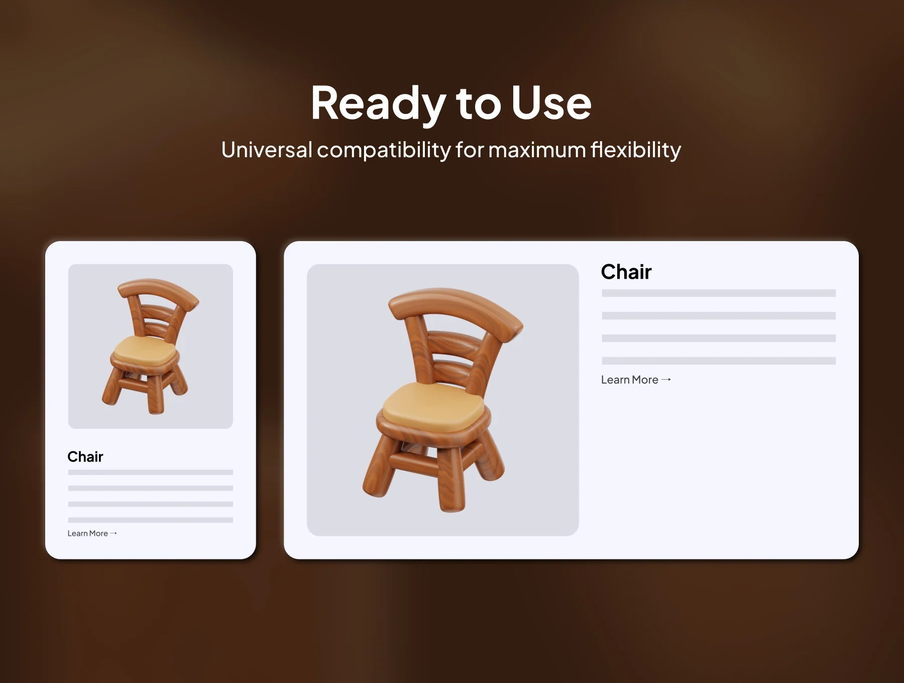 10 3D Furniture Icon Pack 1 3