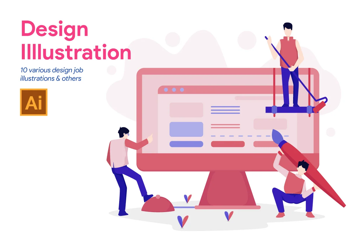 10 Design Concept Illustration
