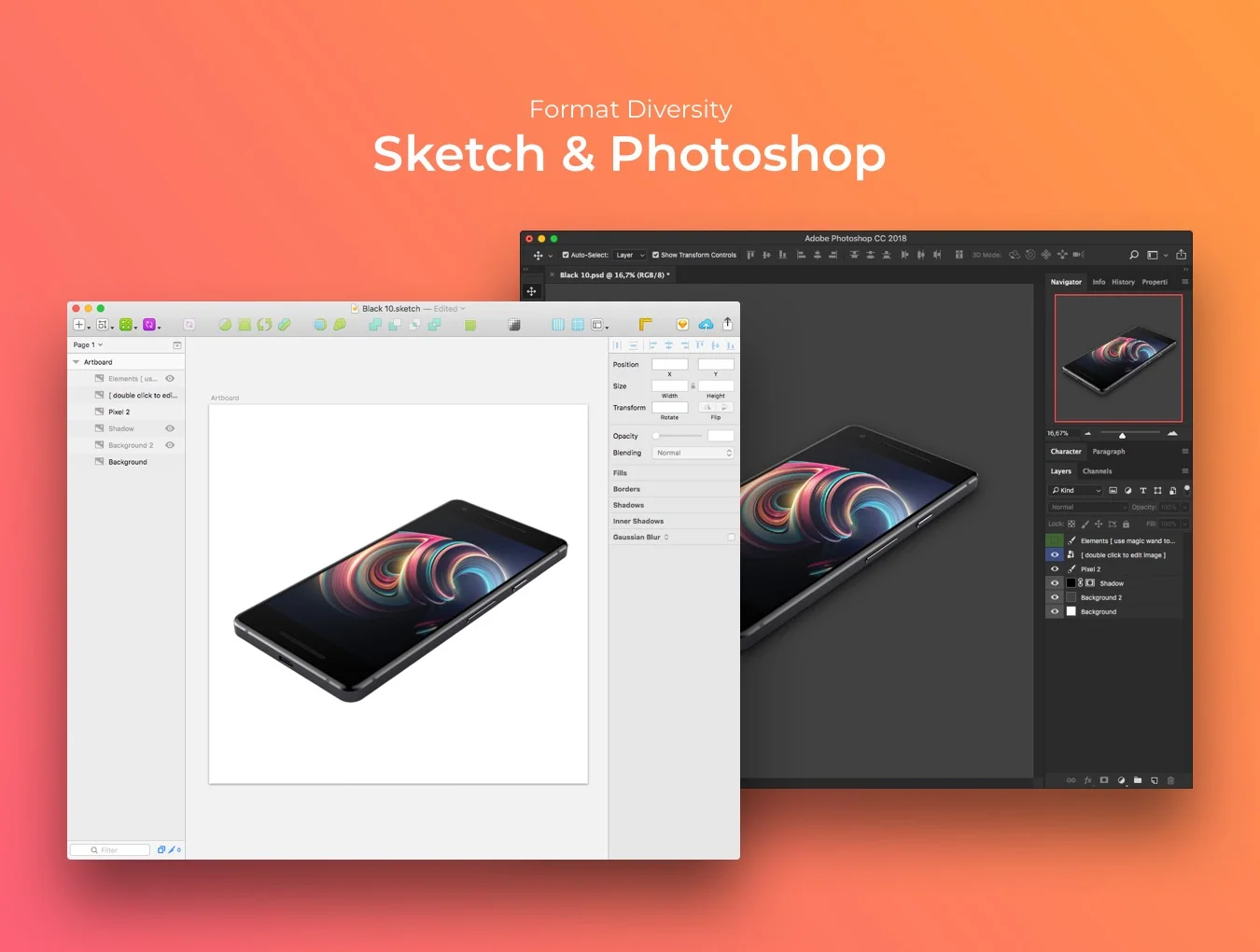 10 Google Pixel 2 Mockups 3