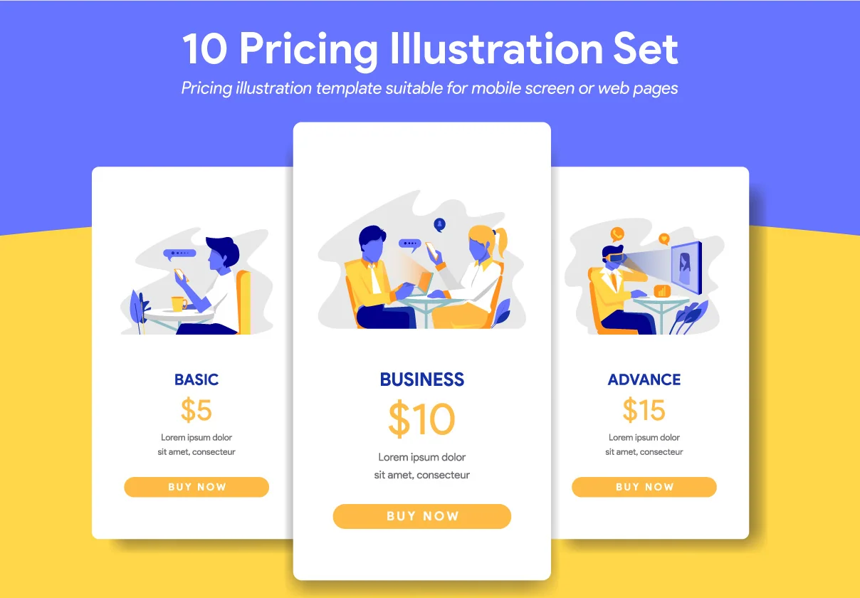 10 Pricing Illustrations