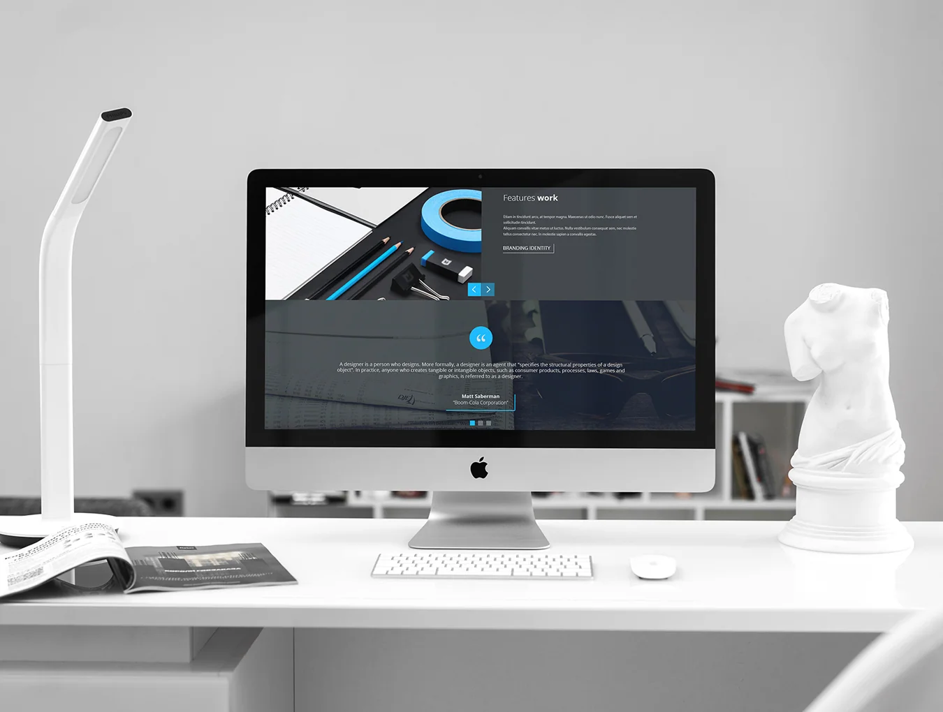 10 iMac Desk Mockups 3