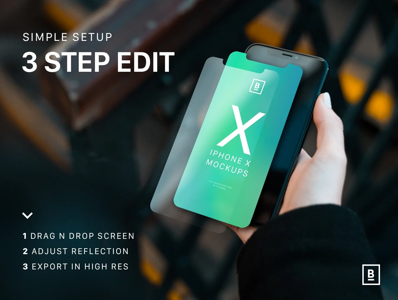 10 iPhone X Mockups 5