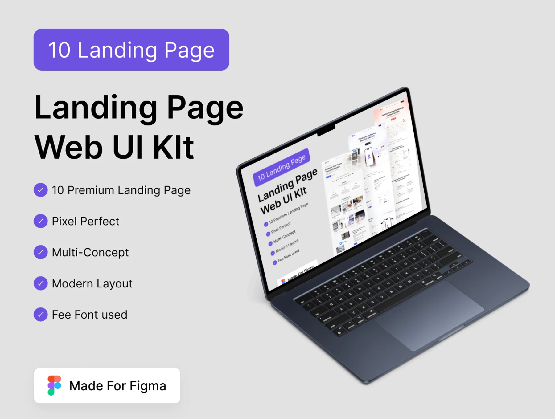 Landing Page Collection Web UI Kit