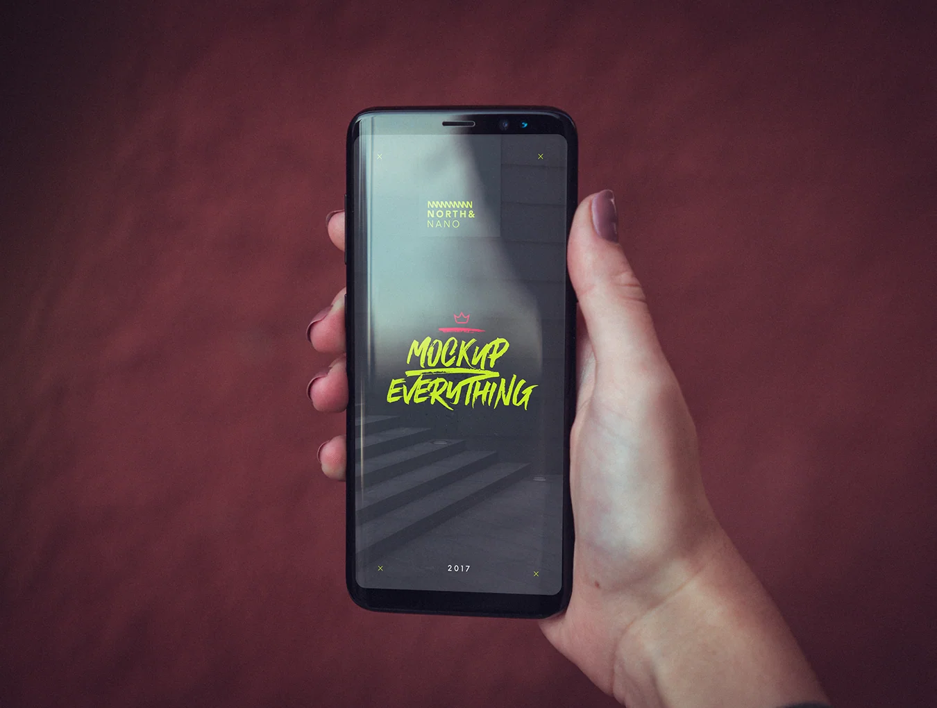 10 Galaxy S8 Mockups 5