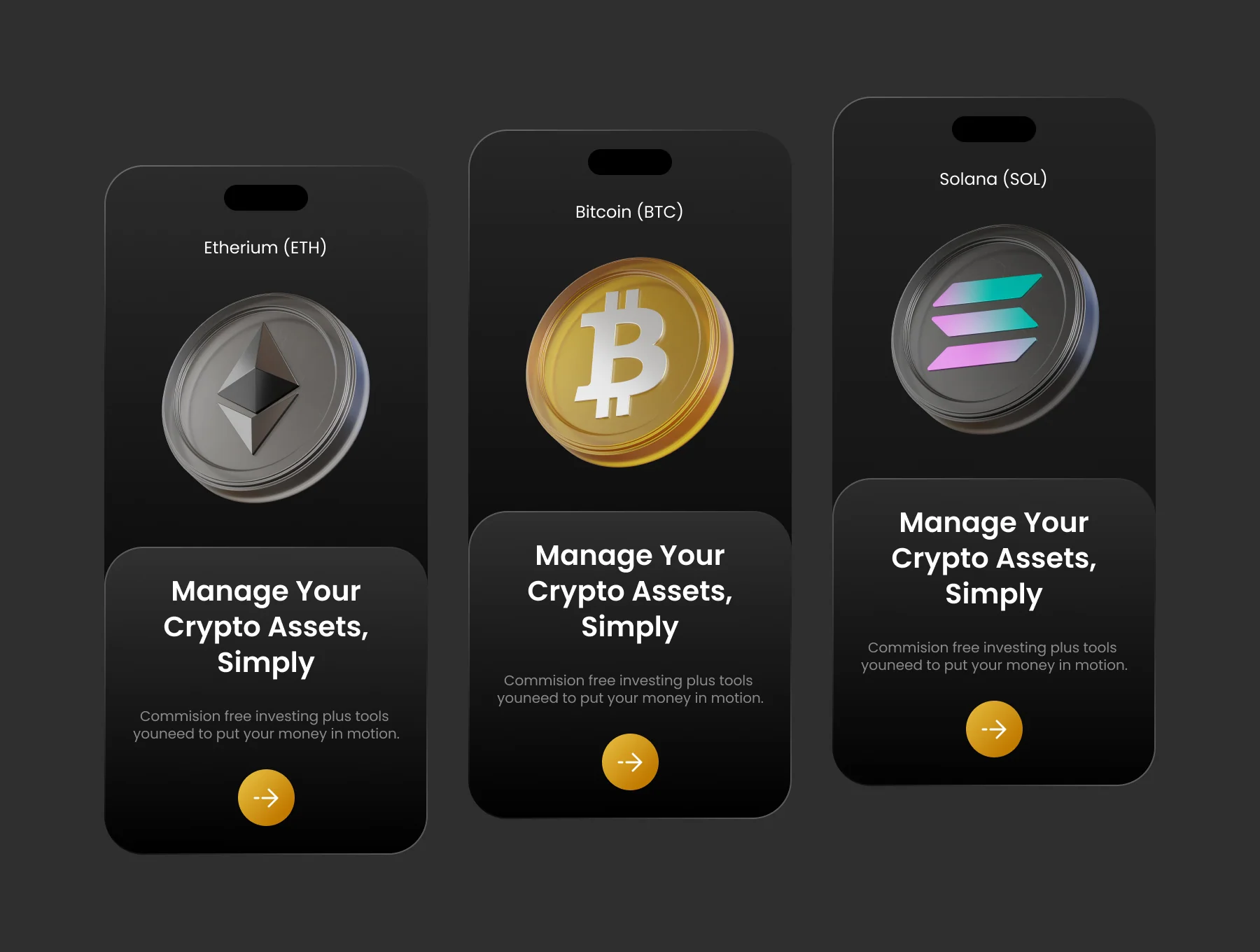 100 Crypto Coins – 3D Asset Pack 4