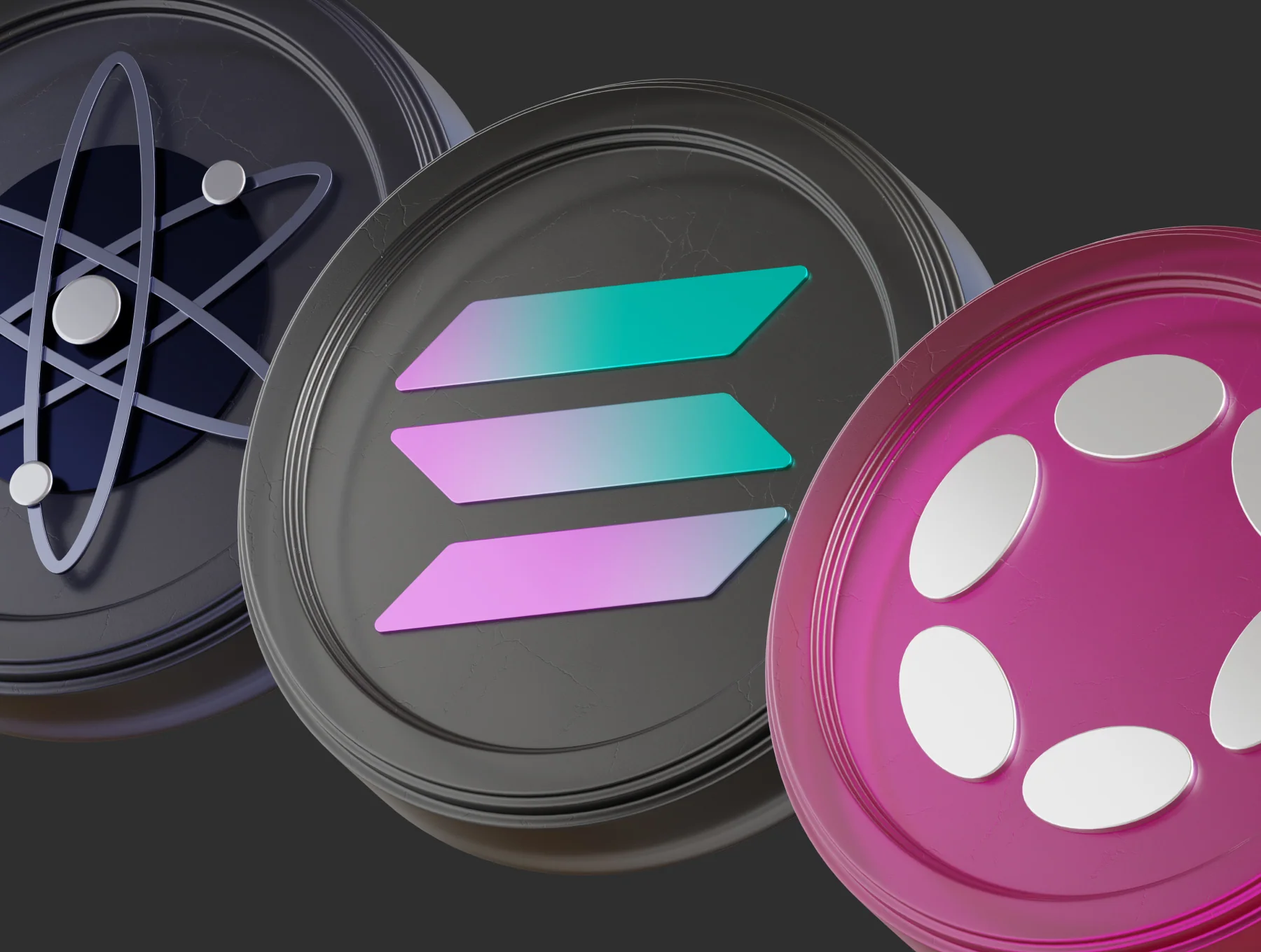 100 Crypto Coins – 3D Asset Pack 5