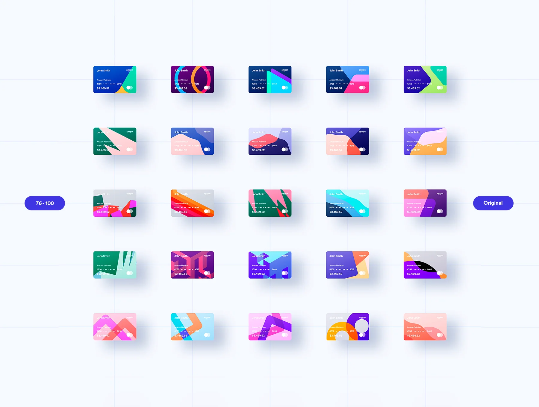 100 Financial Virtual Design Cards 8