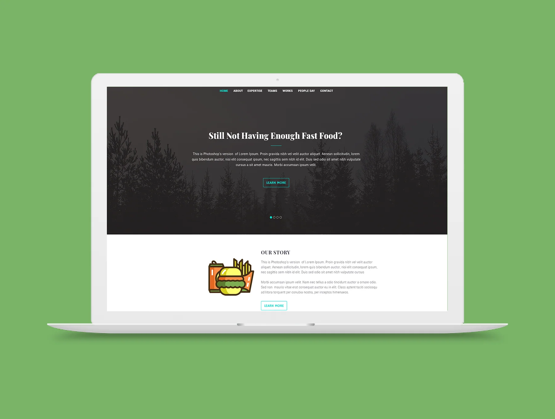 100 Food & Drinks Icons | Eco Series 8