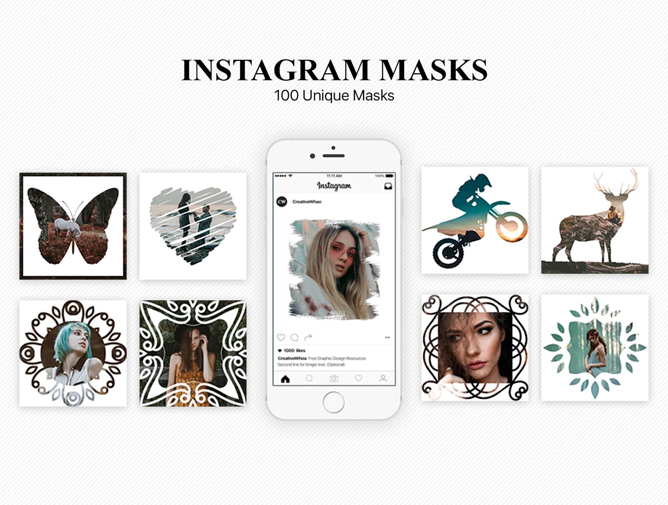 100 Instagram Masks