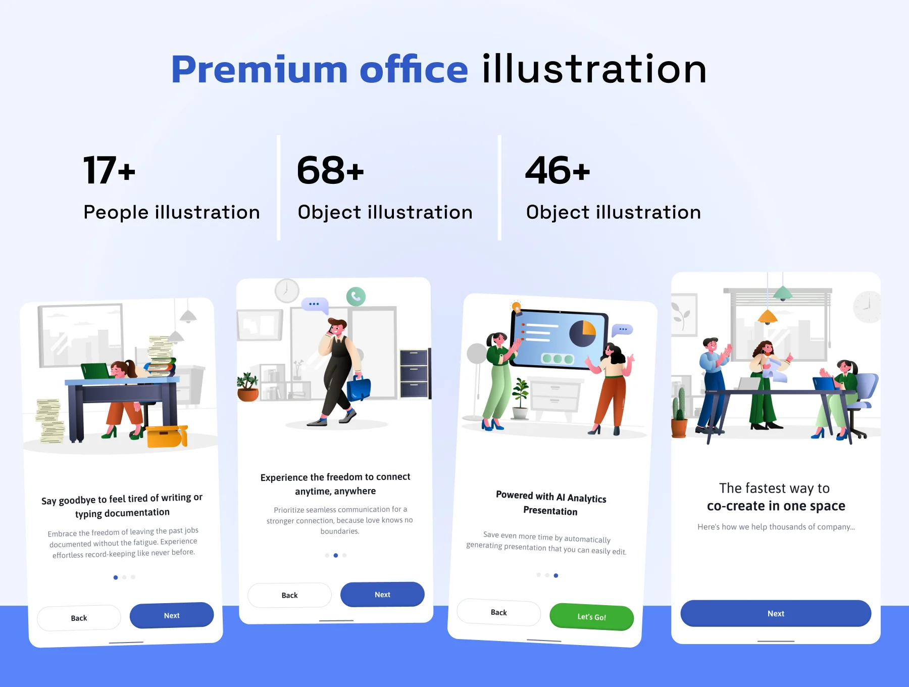 100+ Premium Office Illustration 5