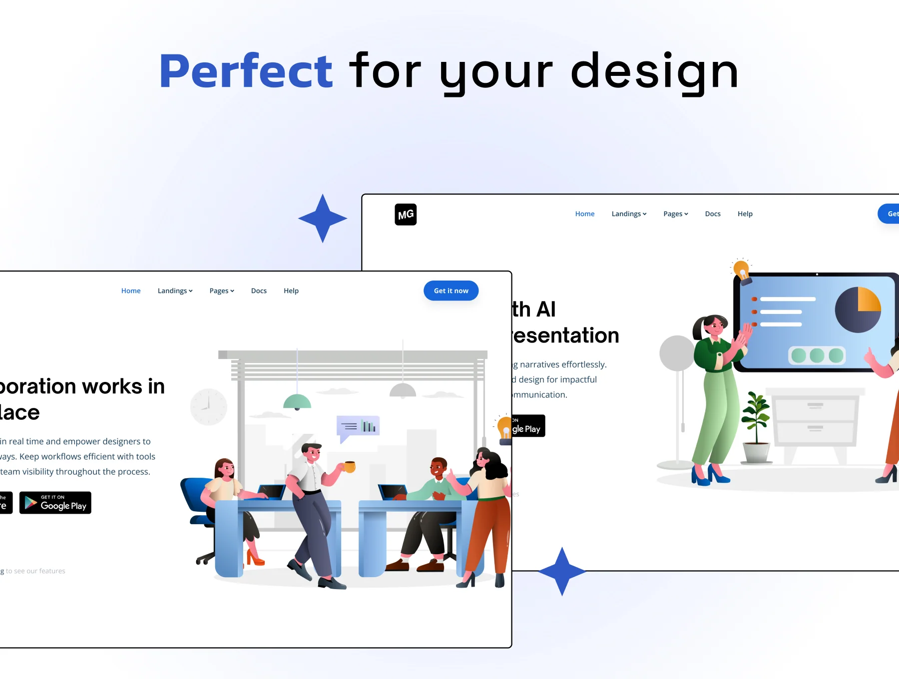 100+ Premium Office Illustration 6