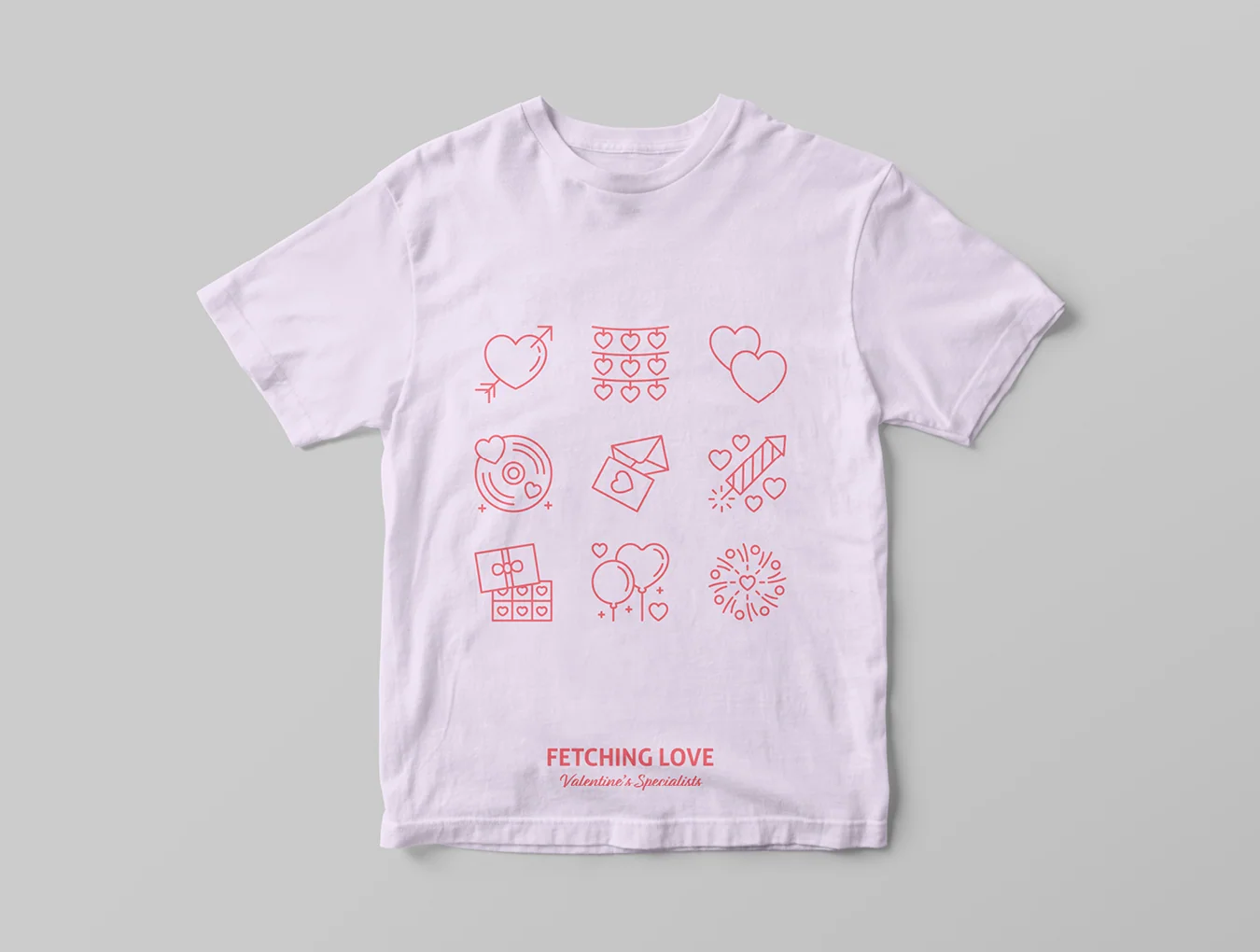 100 Valentine Line Icons 4