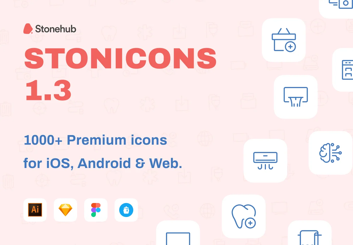Stonicons 1.3 (1000+)