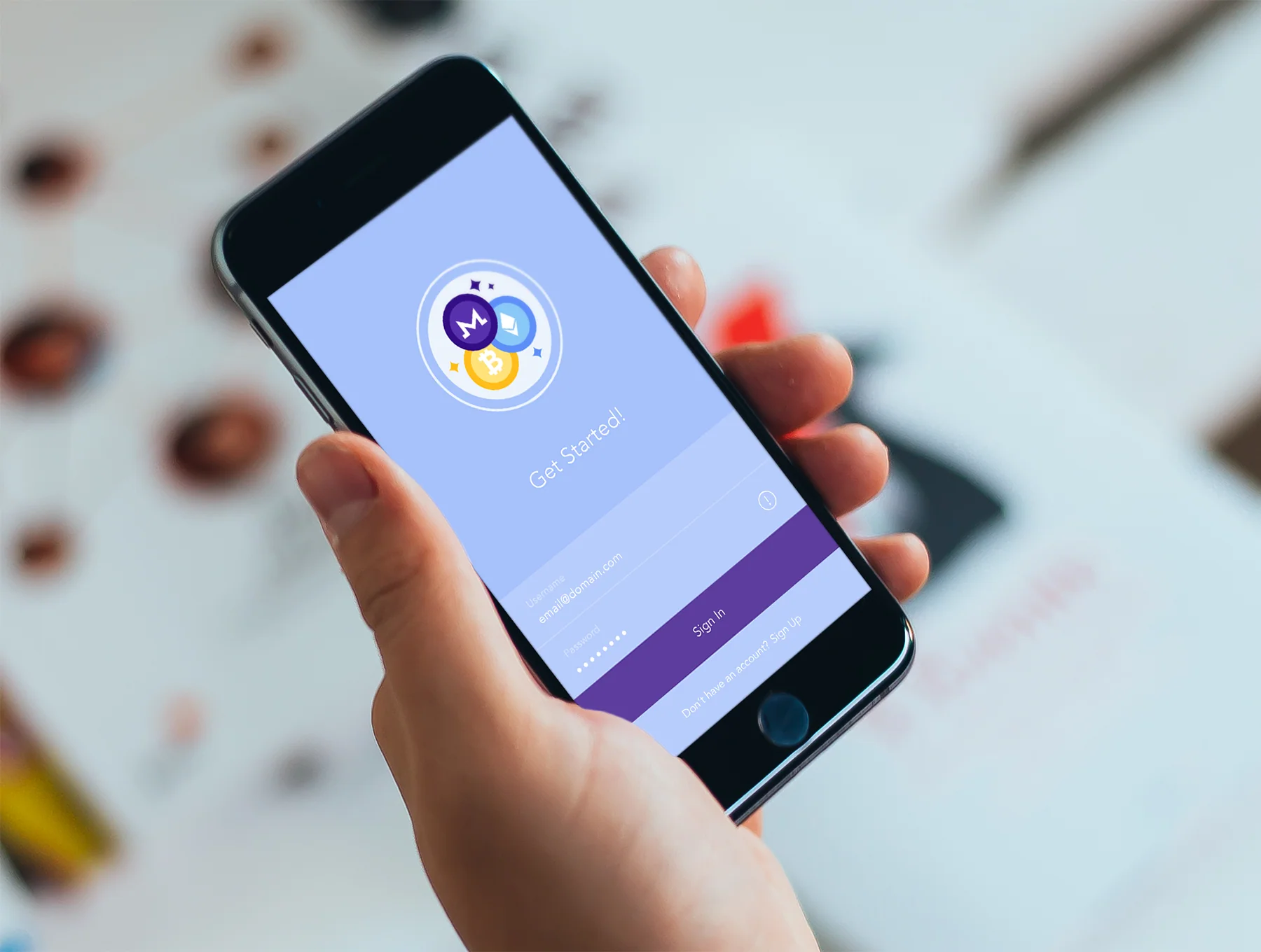 105 Cryptocurrency Icons | Lavender Series 9