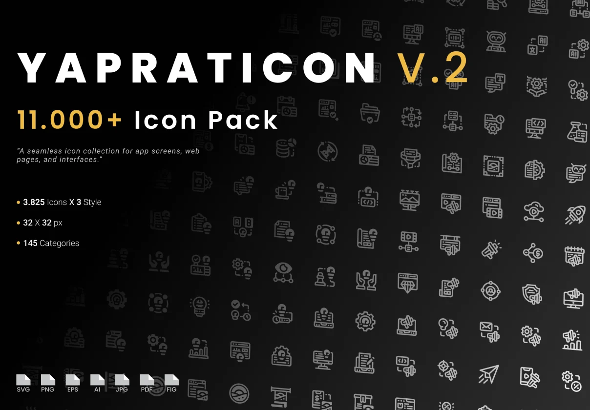 11.475 Icon | Yapraticon V.2 Icon Library