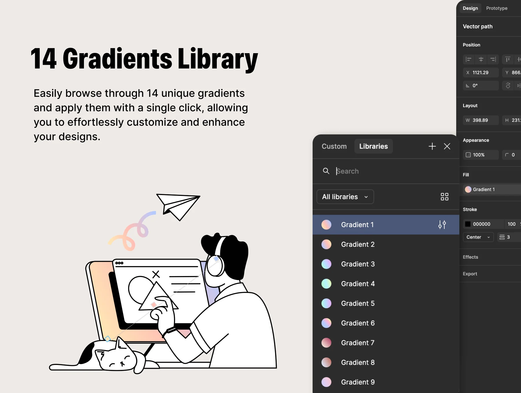 12 Business illustrations + icons 4
