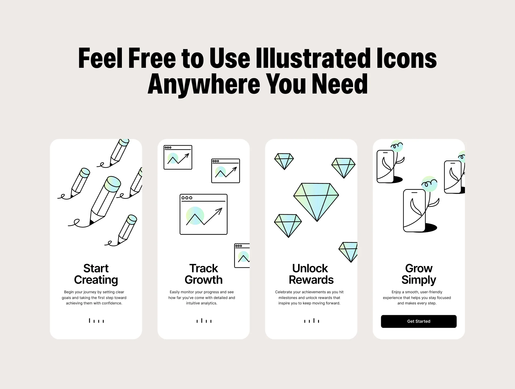 12 Business illustrations + icons 5