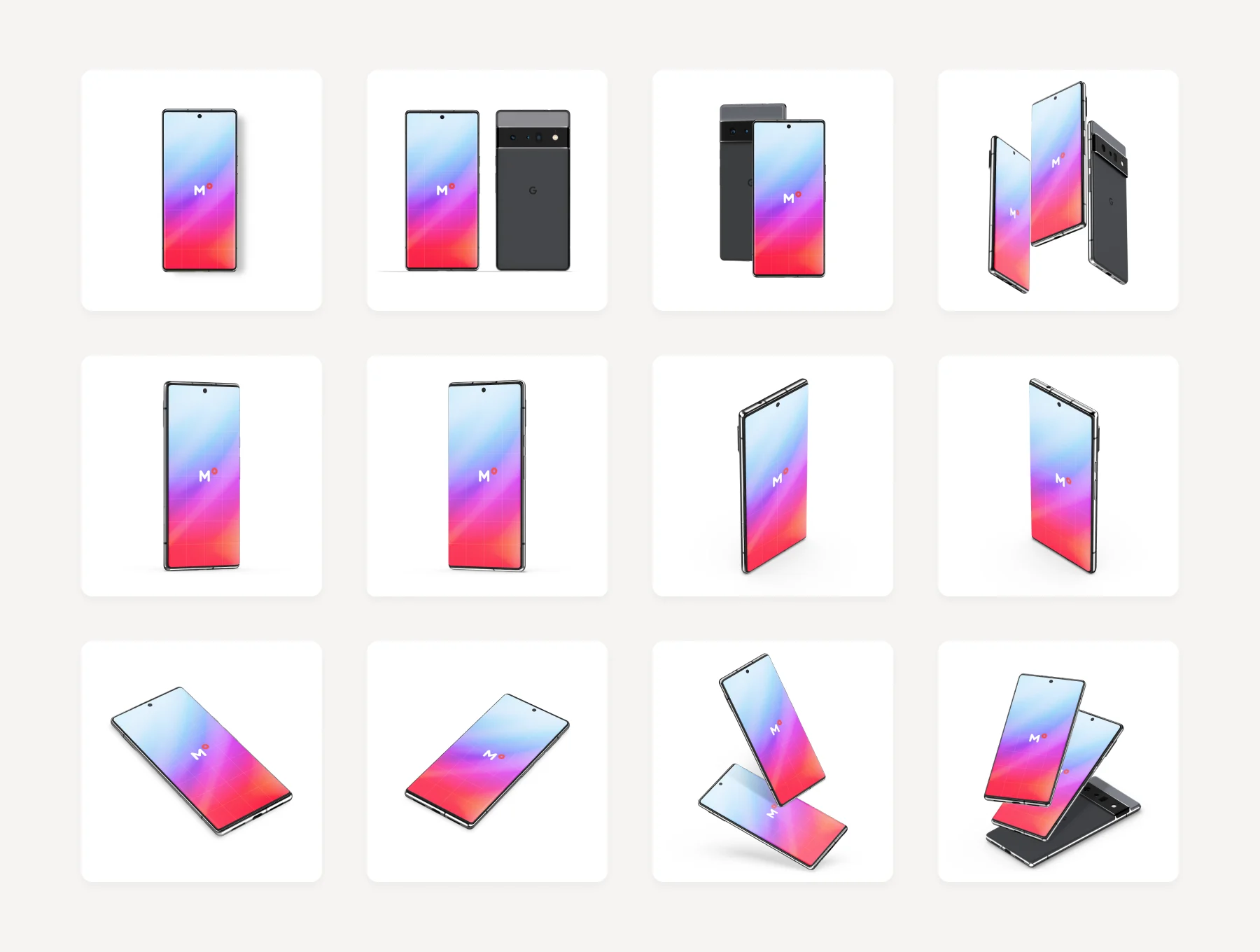 12 Google Pixel 6 Pro Mockups 6