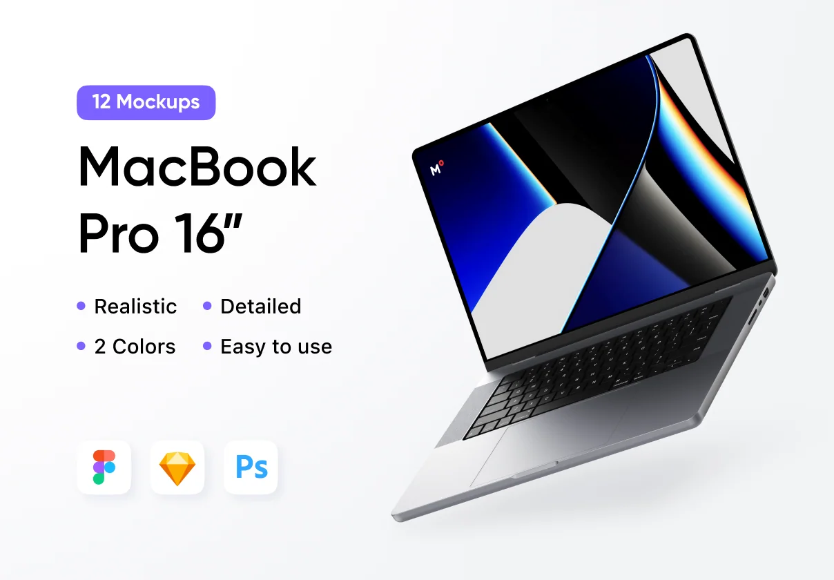 MacBook Pro 16inch Mockups