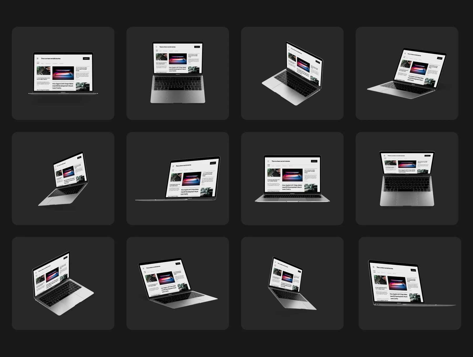12 Most Popular MacBook Air Mockups 7