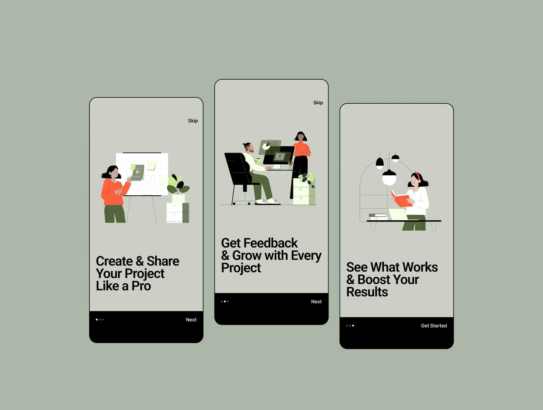 12 Office life illustration pack 6