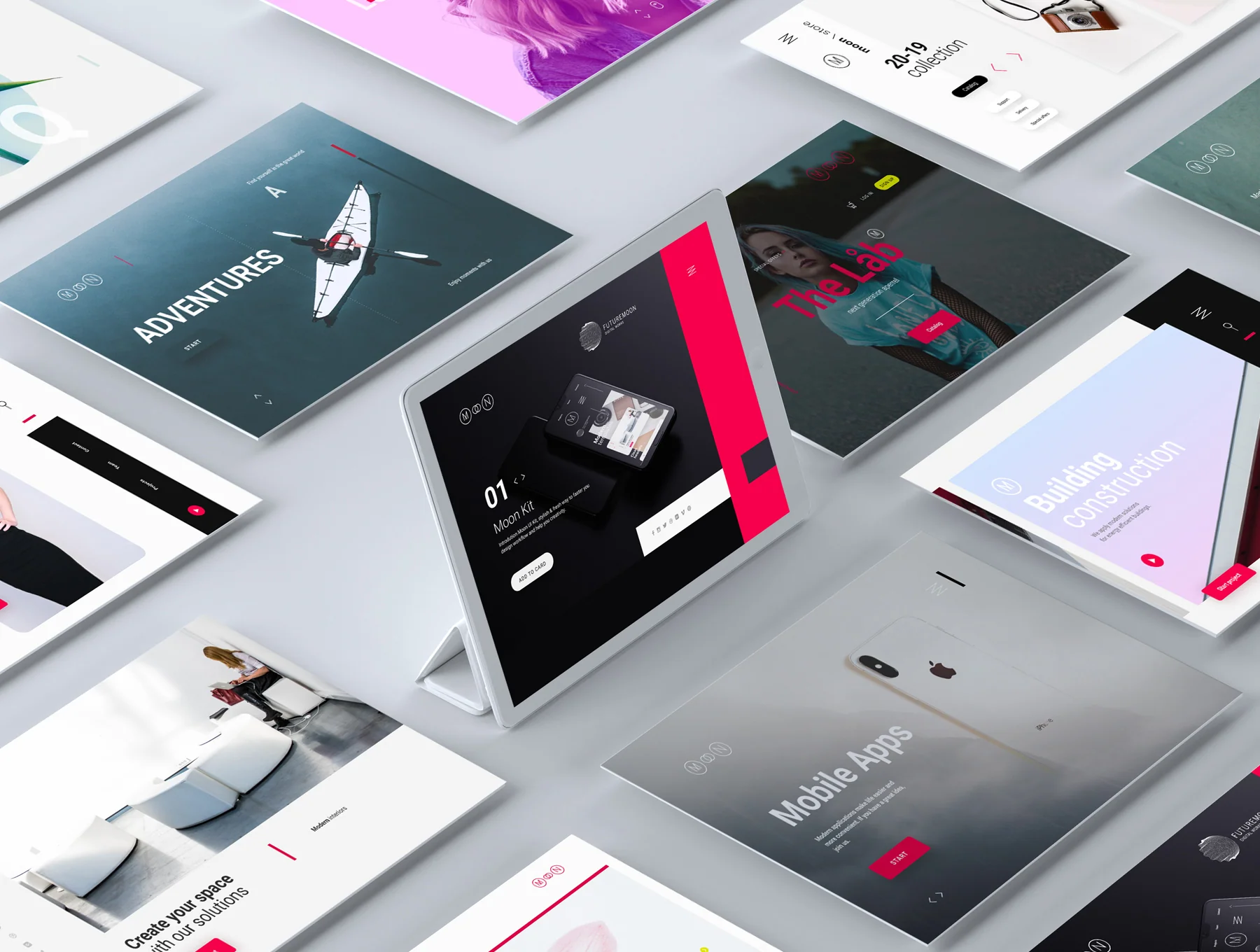 MOON UI Templates 01 4