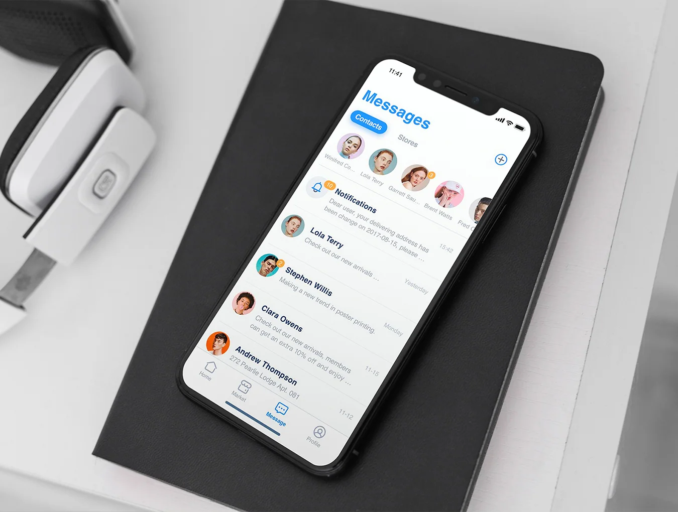 14 Office iPhone X 3