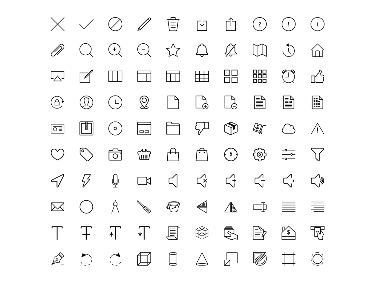 1430 Line Icons 3