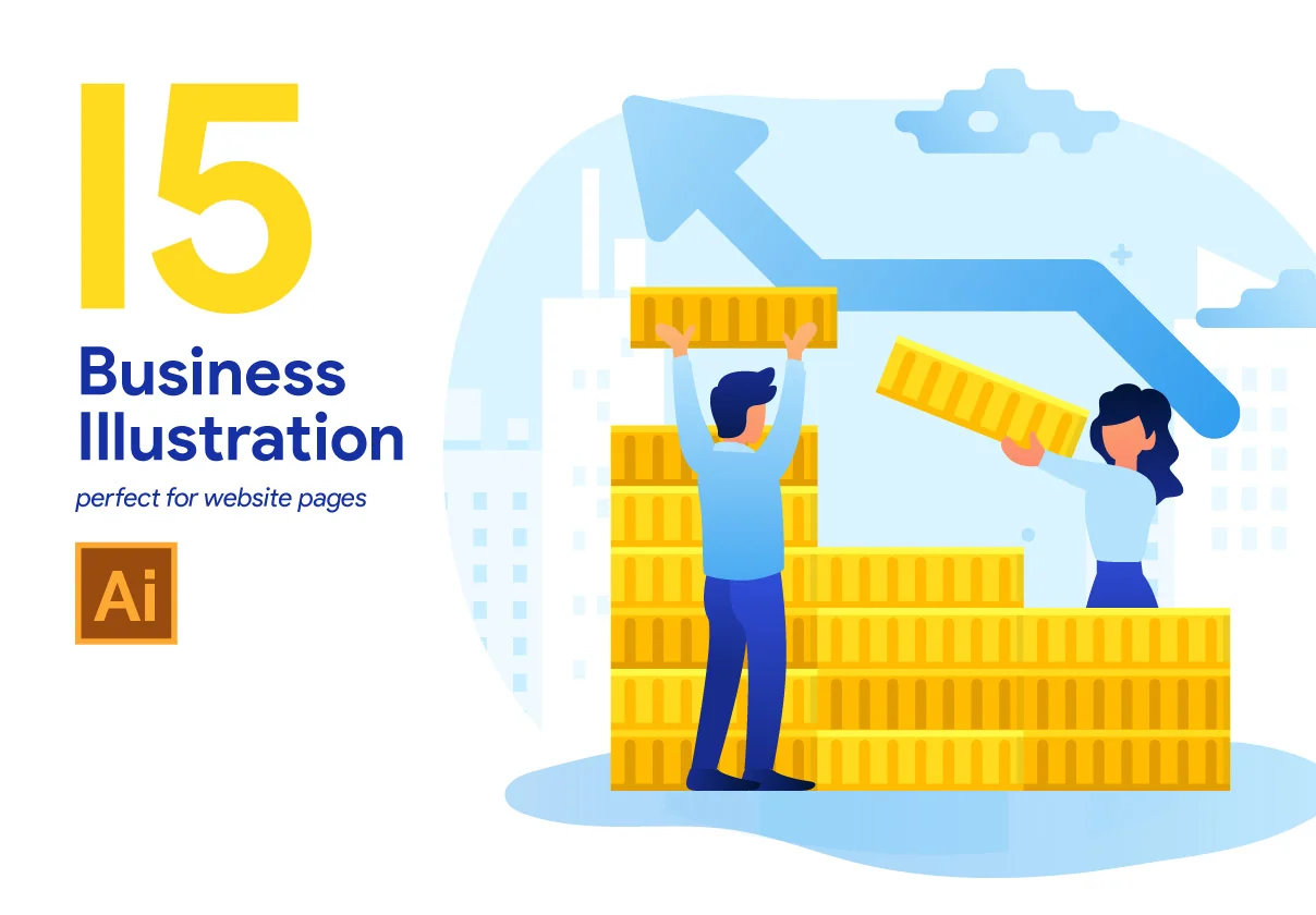 15 Business Illustrations