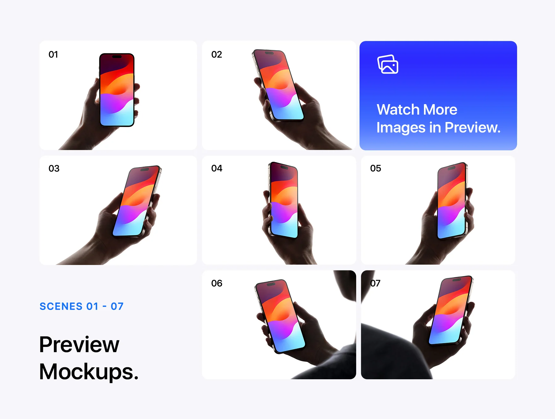 15 iPhone 15 Pro In Hand Mockups 2