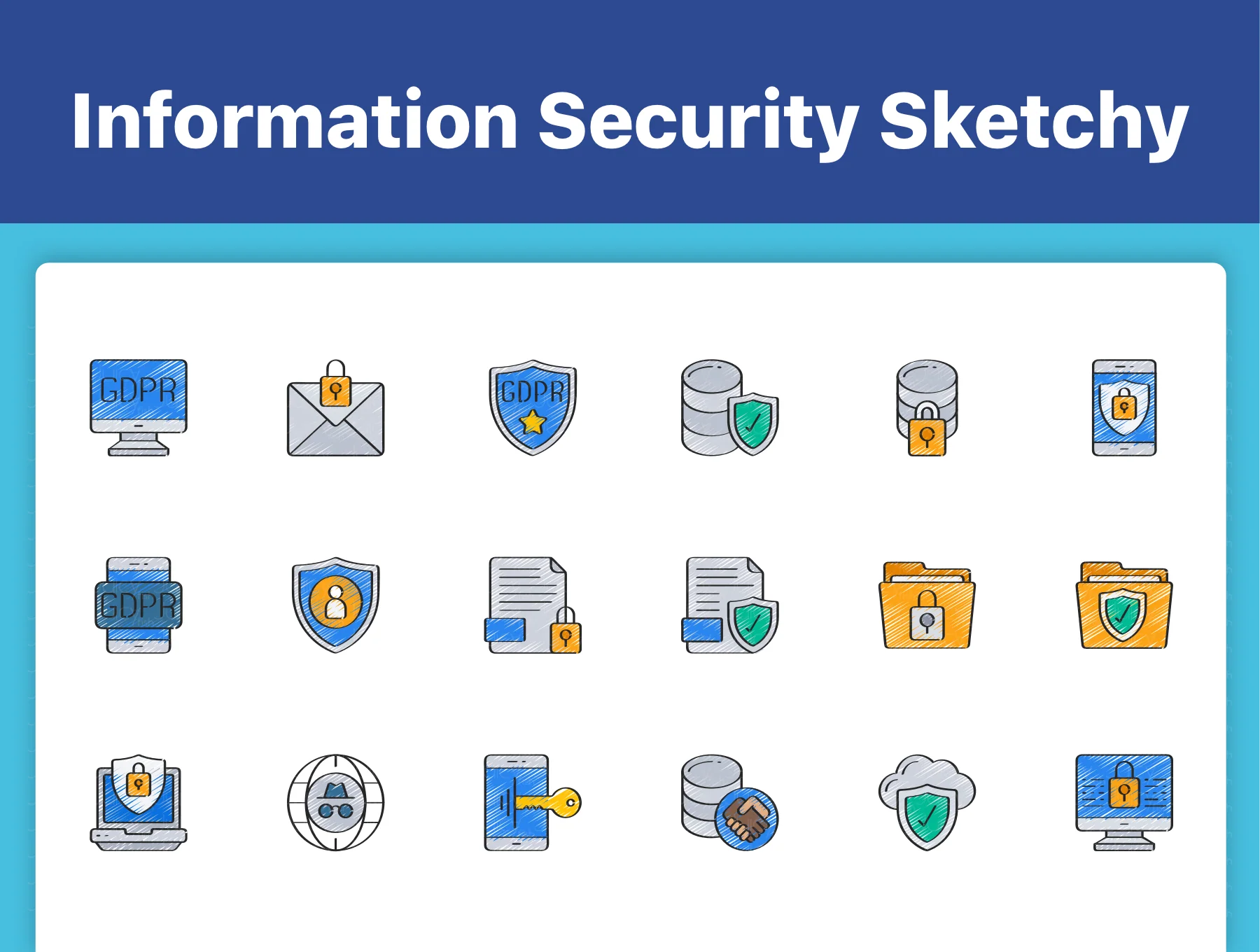 150 Augmented Reality Icons 4