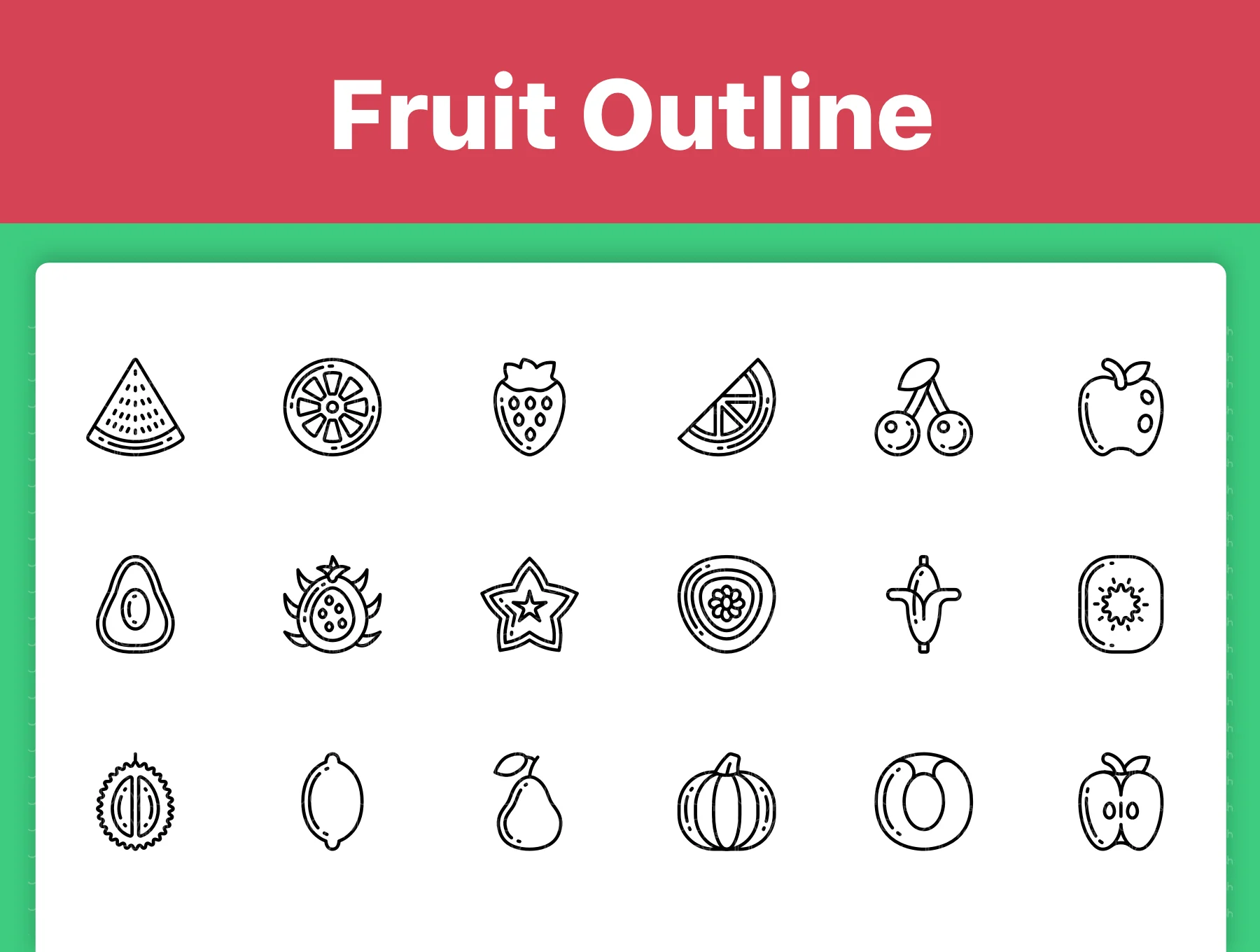 150 Fruit Icons 7