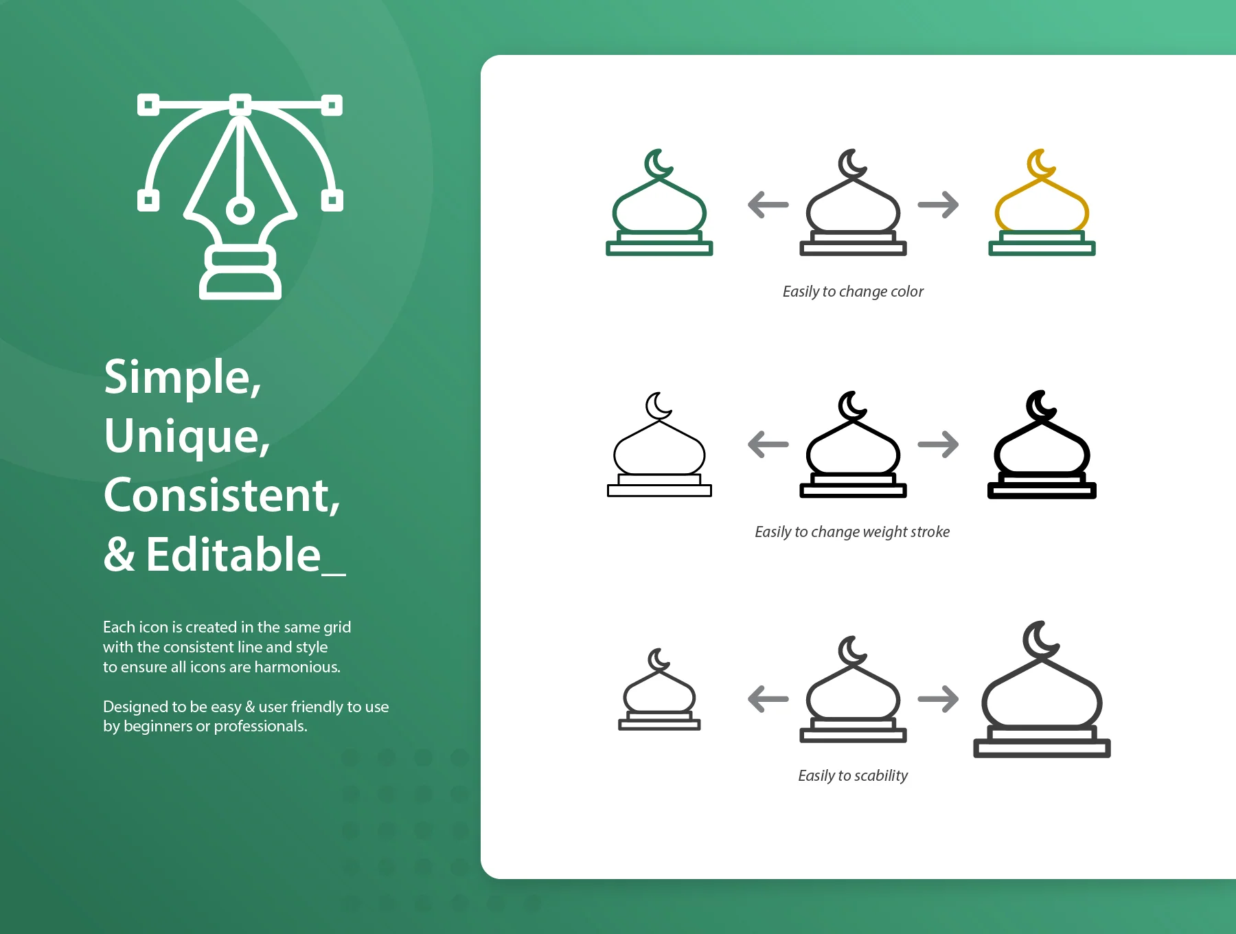 Ramadan Icons Set 3