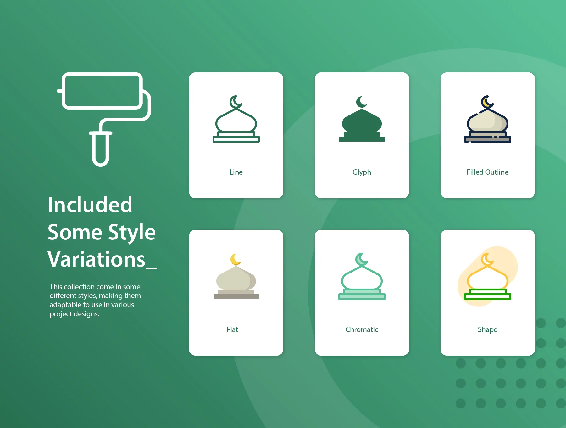 Ramadan Icons Set 4