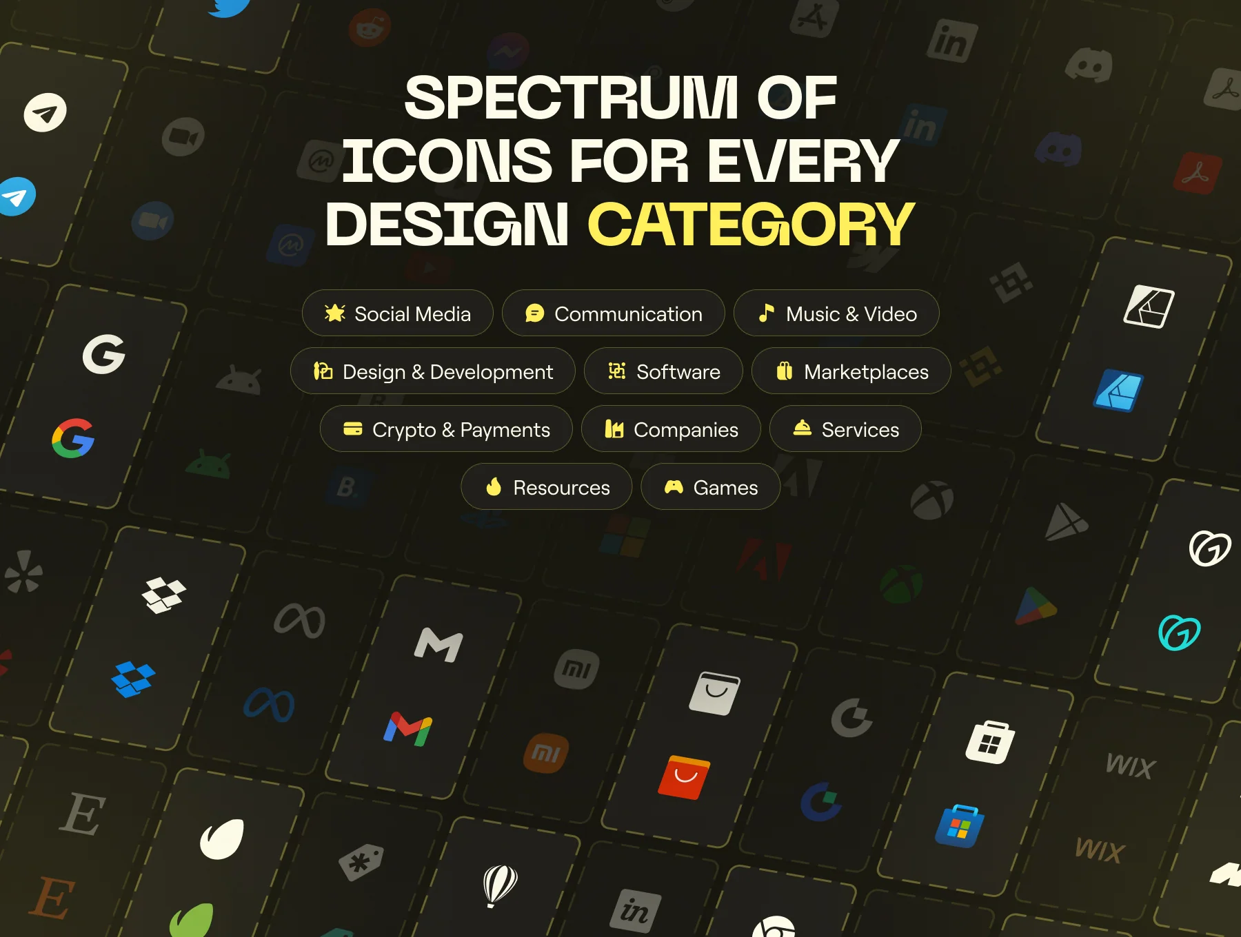 150+ Social Media Icons & Company Logos 4