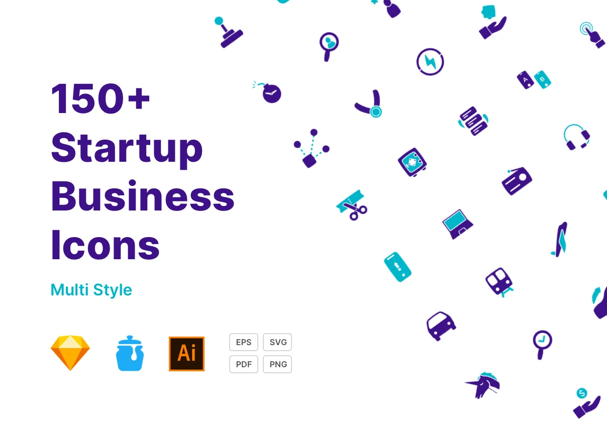 150+ Startup Business Icons