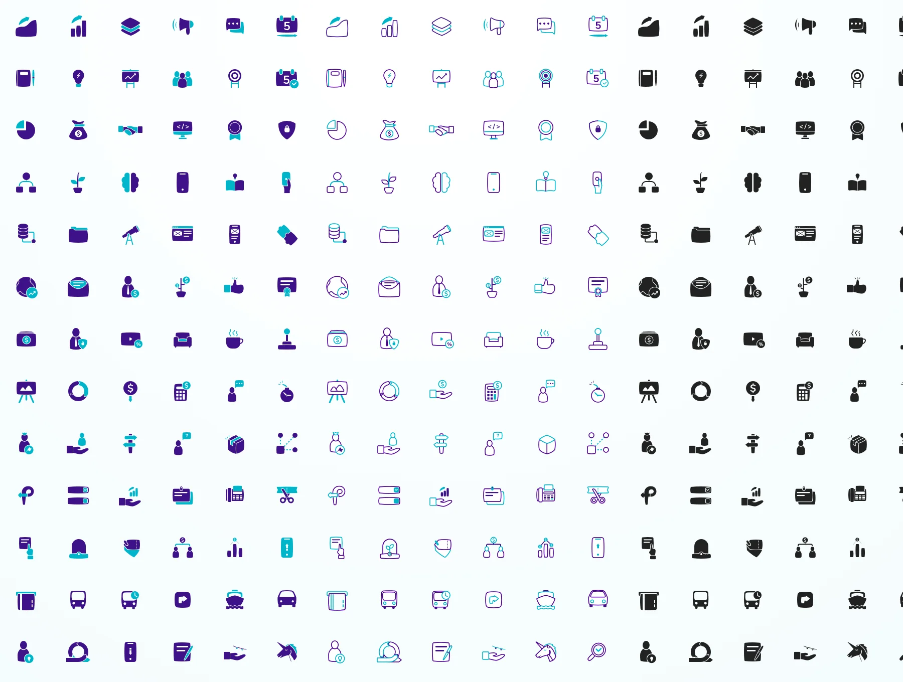 150+ Startup Business Icons 6