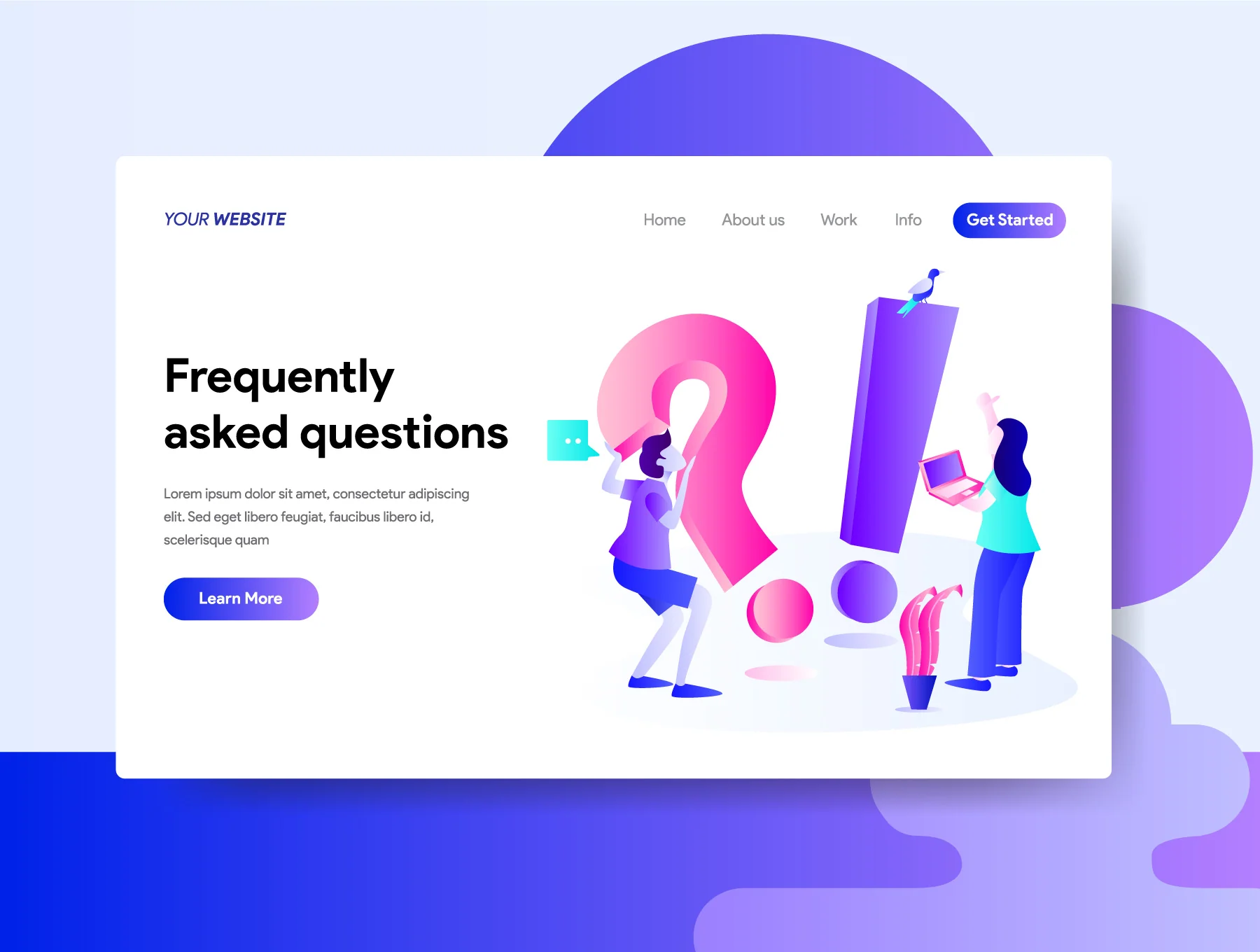 16 Web Page Illustrations 5