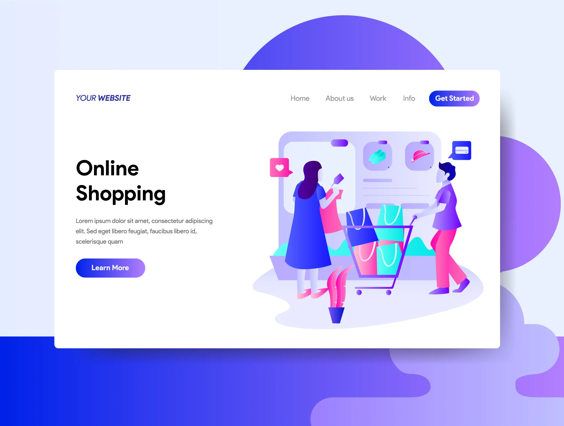 16 Web Page Illustrations 6