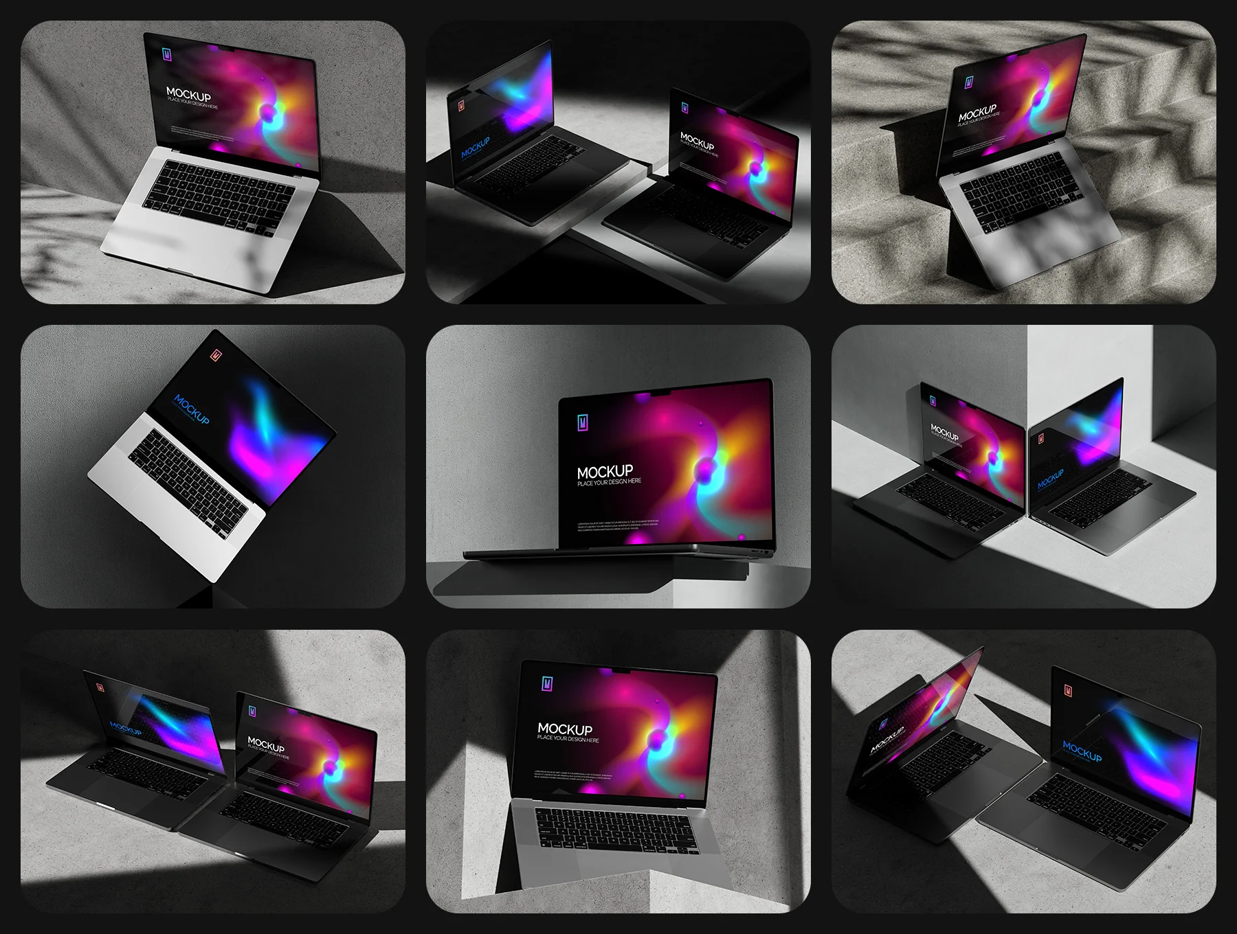 18 Macbook Pro Mockups 4