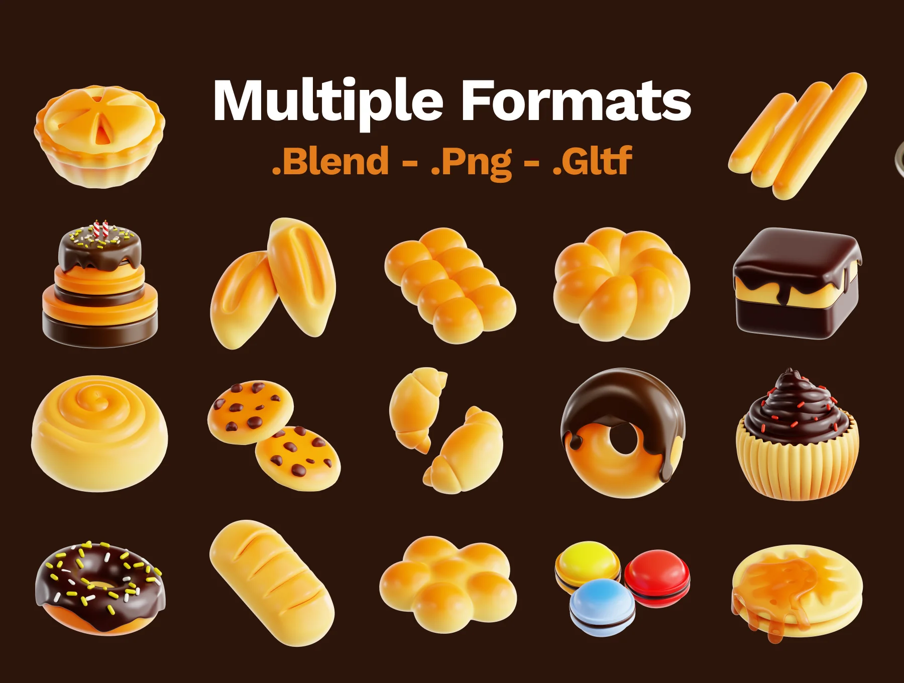 20 3D Icon Bakery 5