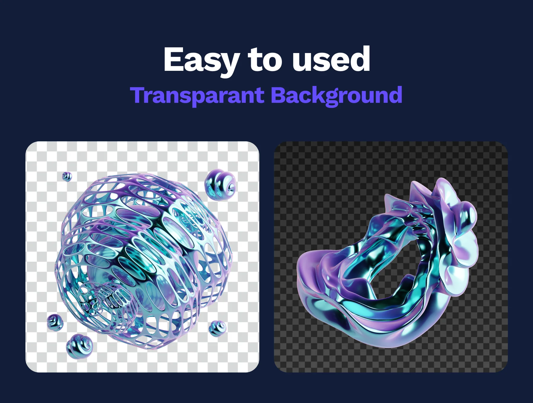 20 Abstract Shape 3D Pack 3
