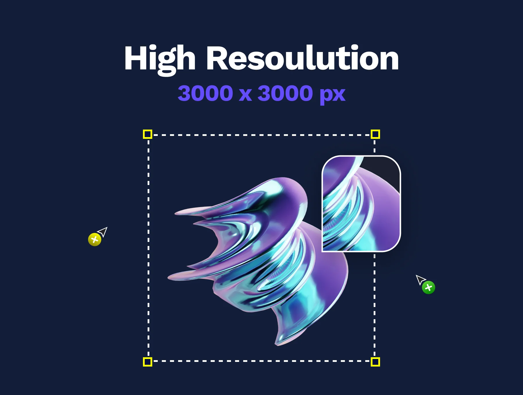 20 Abstract Shape 3D Pack 4