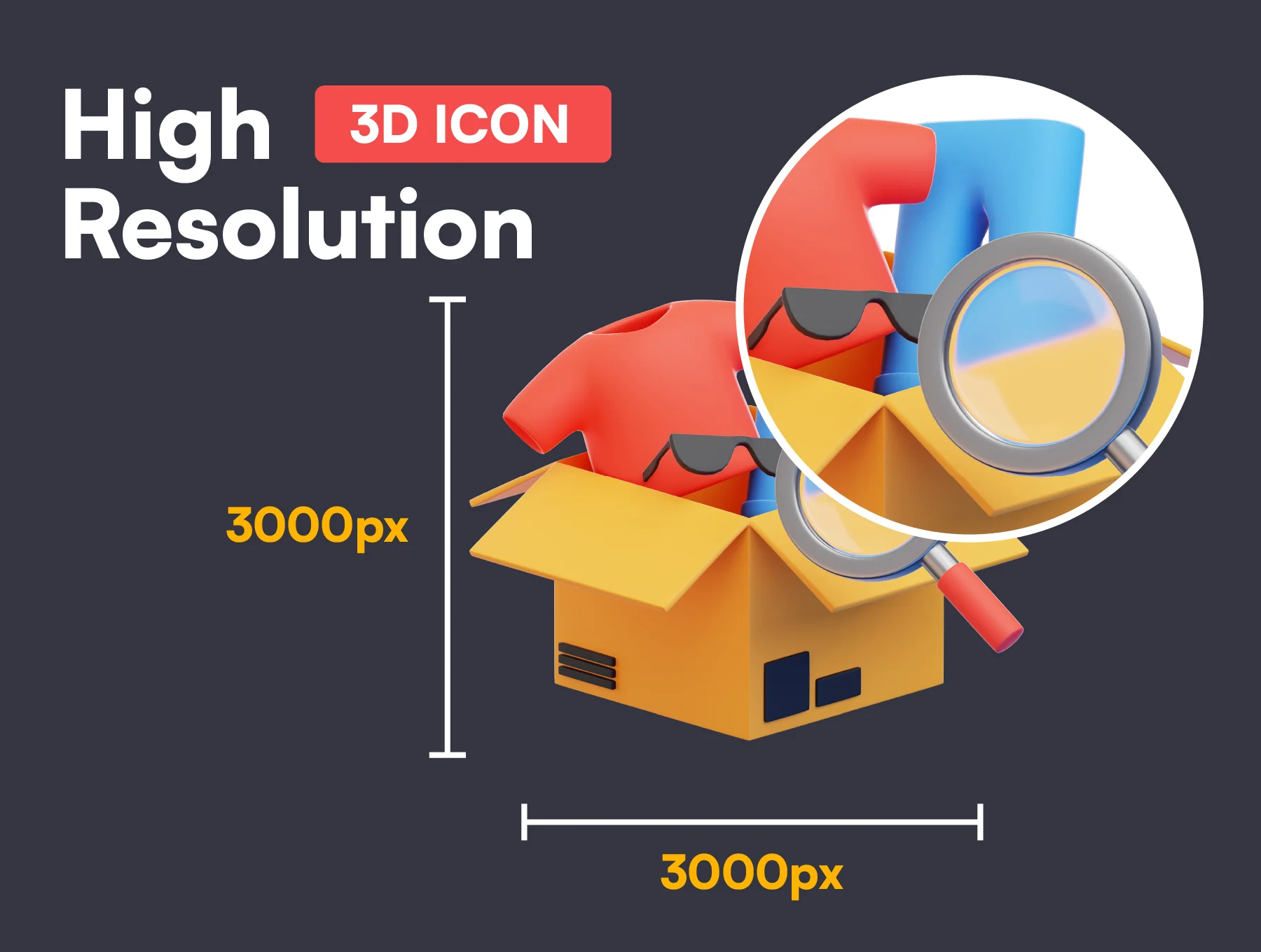 20 E-Commerce 3D Icon Set 2