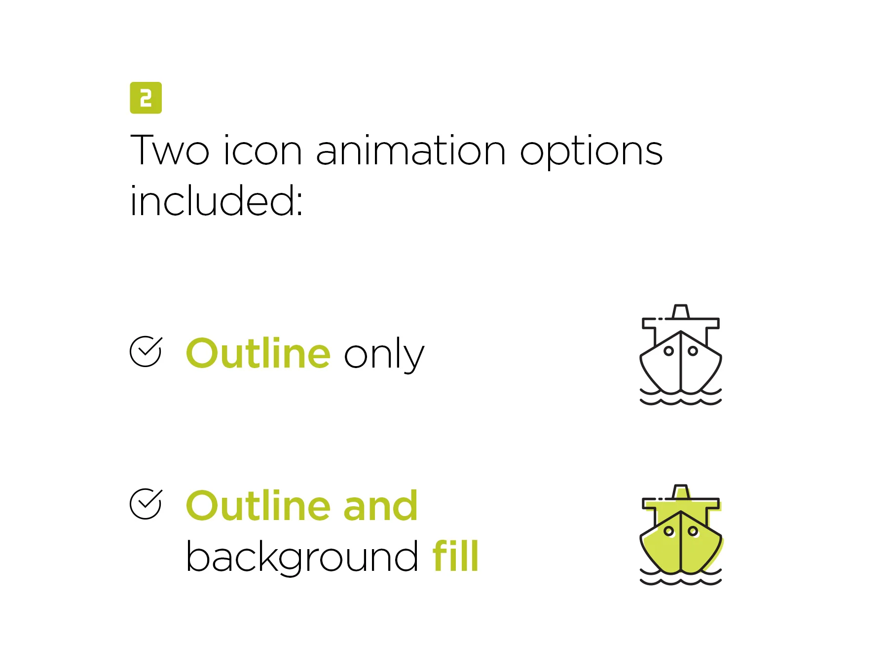 20 Logistics Animated Icons 2
