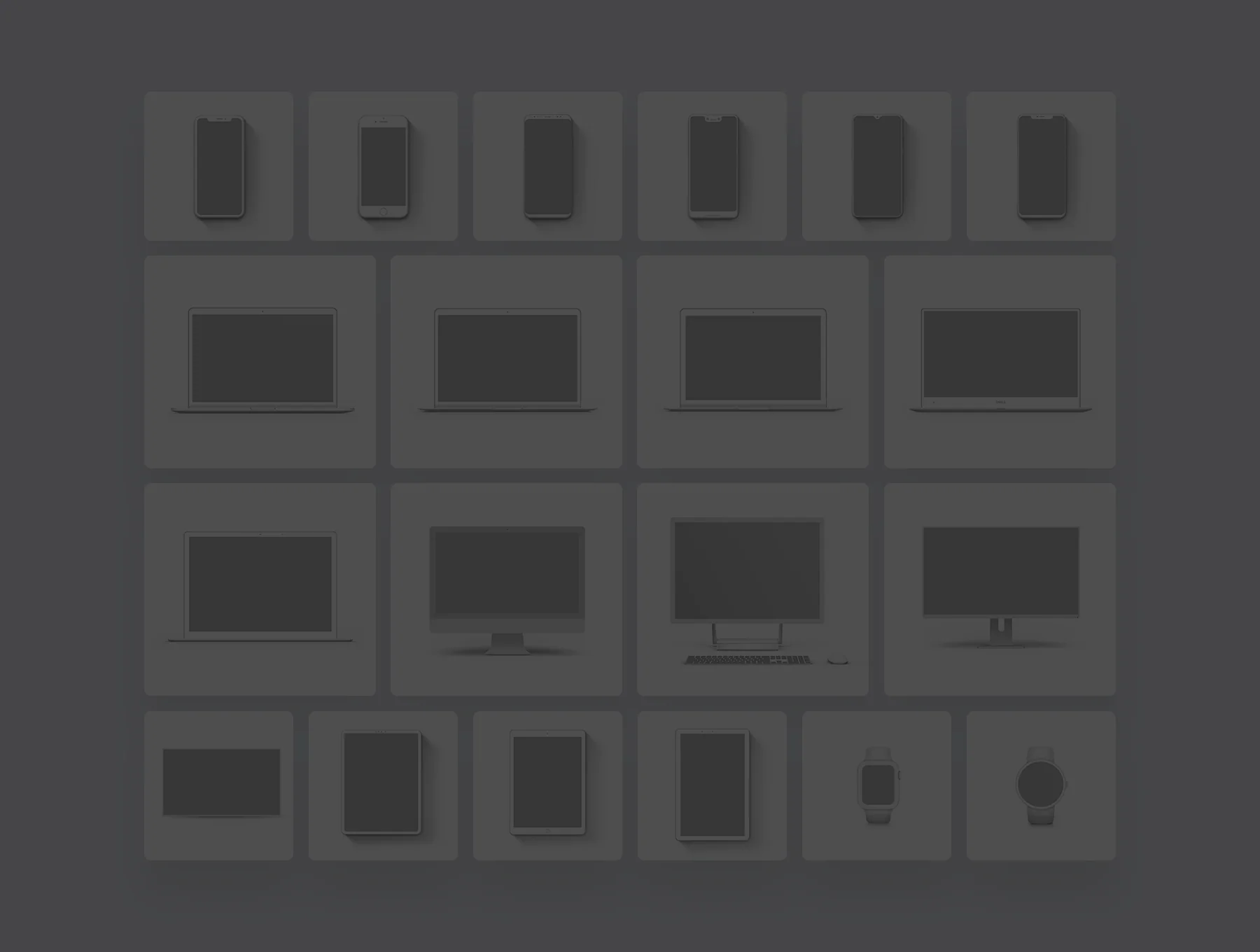 Minimalist & Flat Devices 10
