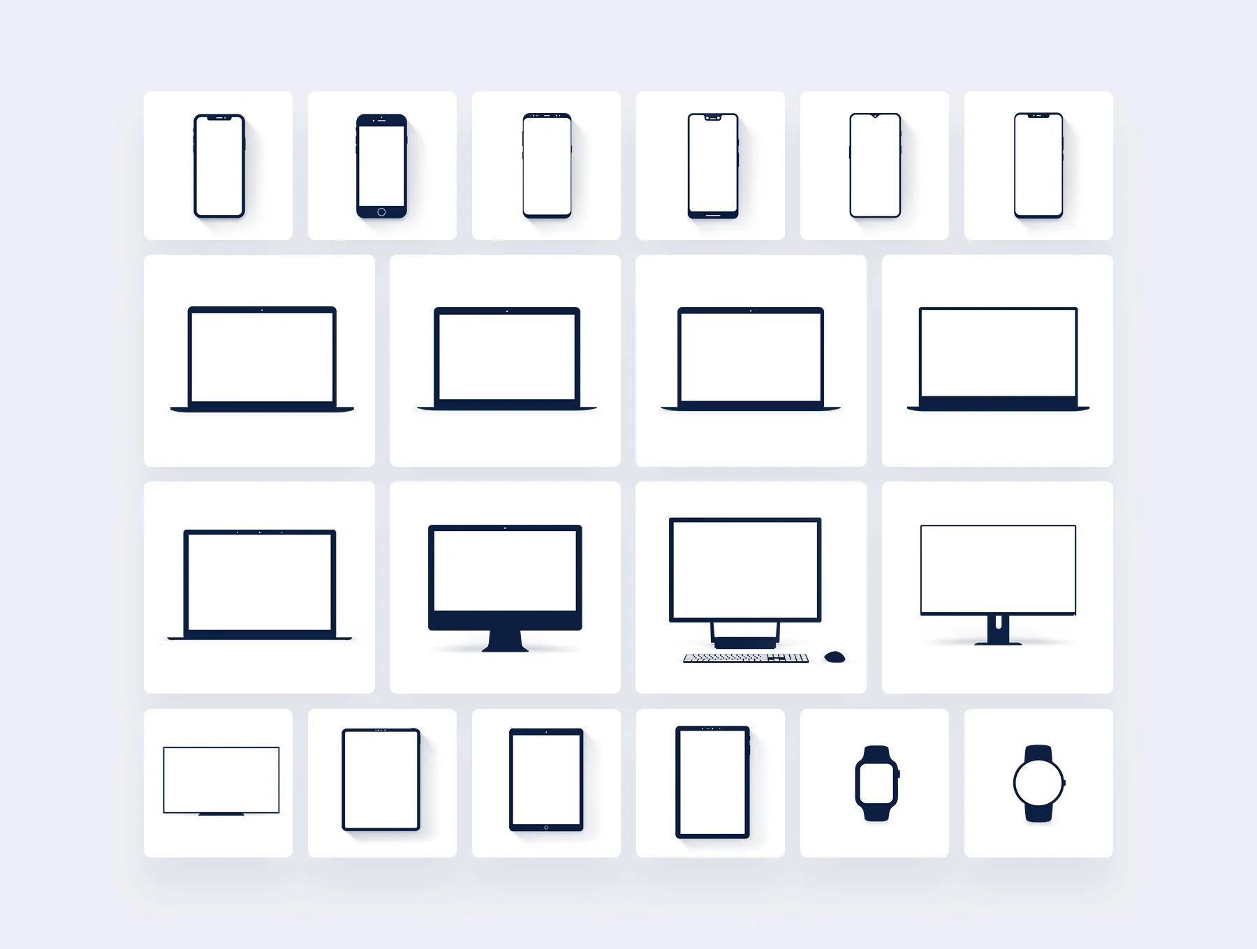Minimalist & Flat Devices 12
