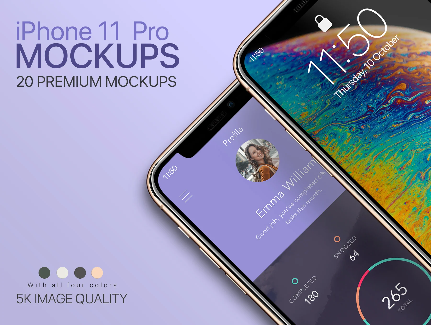 20 Mockups of iPhone 11 Pro