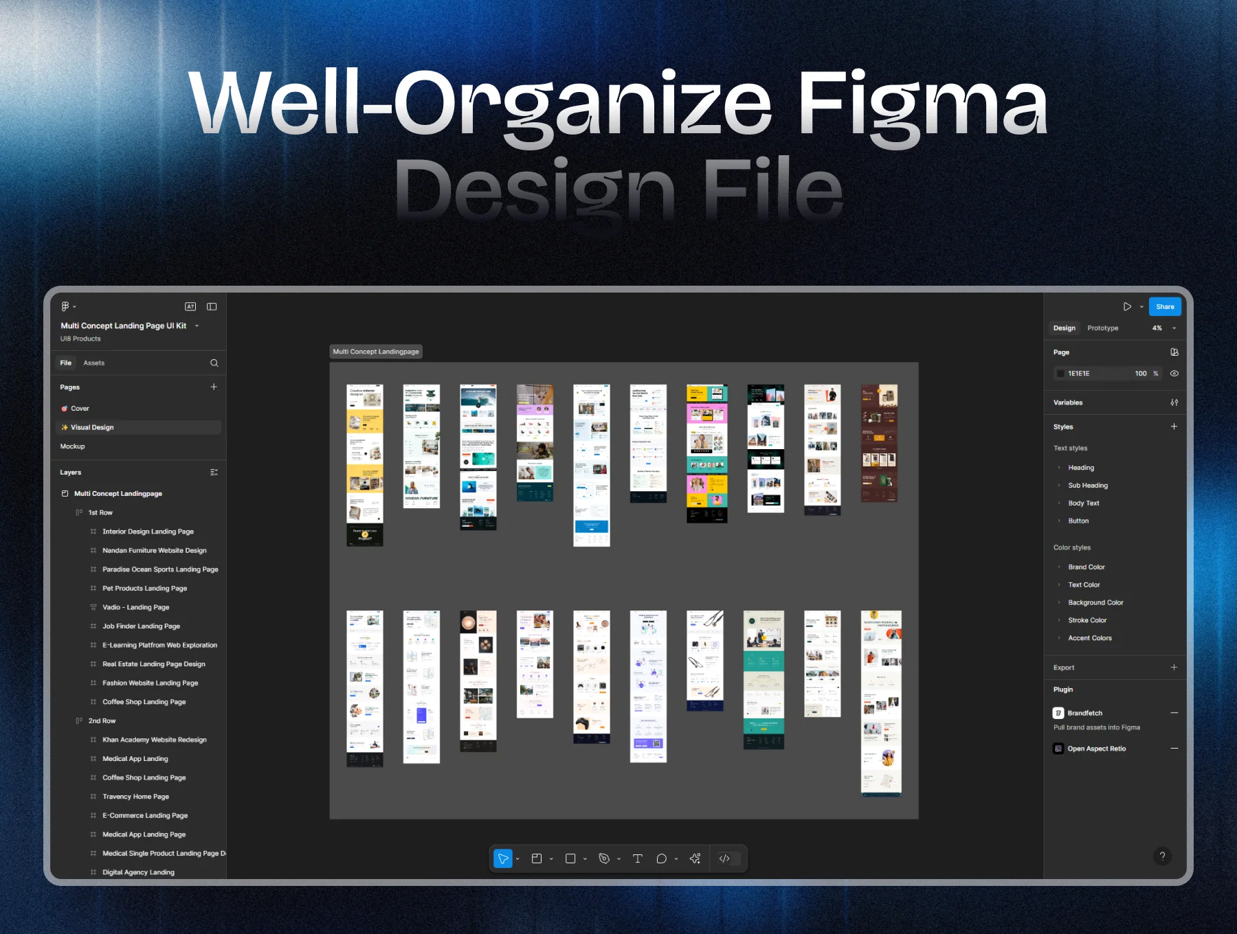 20 Multi-Concept Landing Pages Bundle 2
